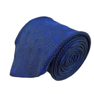 Robert Talbott Mens Navy Silk Polka Dot Necktie Classic Design 59"/3.25" Long Ti